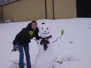 My gorgeous coworker