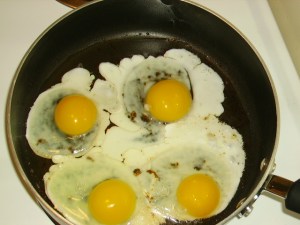 eggs on low eggs on low