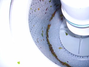 debris in washer