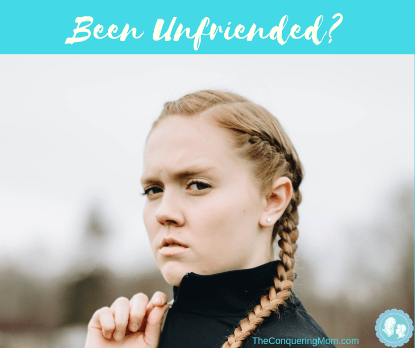 Have you every been unfriended? Learn how to cope and why it's important that we all be adults.