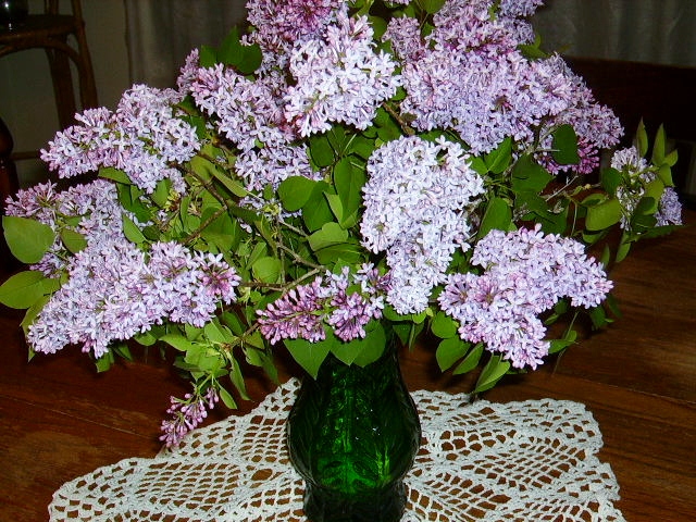 purple bouquet