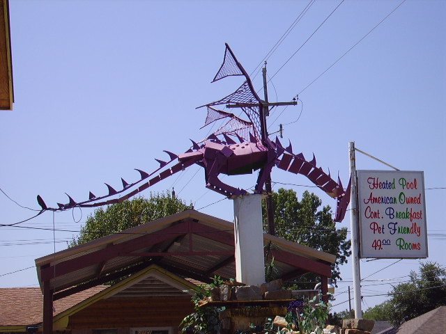 purple dragon