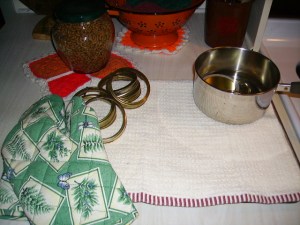 Ready to can the bread.