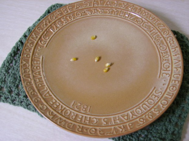 all they had to eat was 5 kernels of corn per day