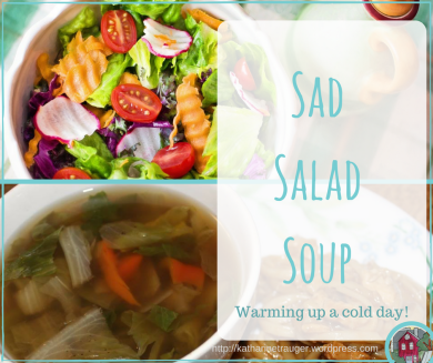 Warm up a cold day by turning your salad into a soup!